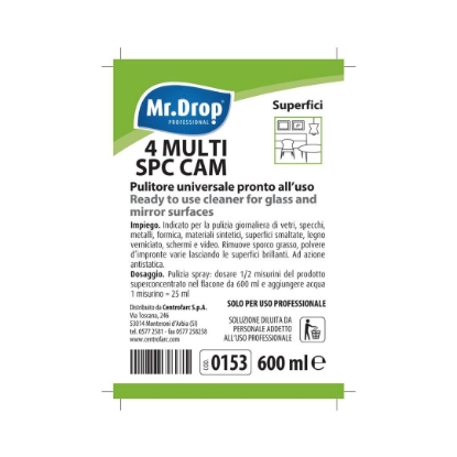 Immagine di ETICHETTA PER SISTEMA DI DILUIZIONE PER 4 MULTI SPC CAM 