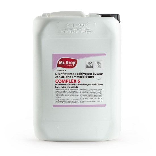 Immagine di COMPLEX5 DISINFETTANTE AMMORBIDENTE BUCATO lt.10 