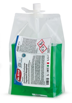Immagine di 6 DISINFETTANTE PROFUMATO TAYSTERIL sacca lt.1,5  
