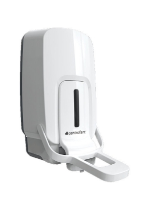 Immagine di DISPENSER BIANCO CON LEVA A GOMITO CENTROFARC ml.1000 