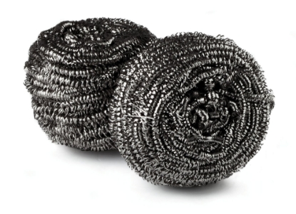 Immagine di SPUGNA ABRASIVA IN ACCIAIO INOX gr.40