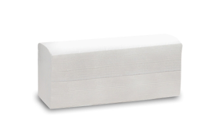 Immagine di ASCIUGAMANO IDROSOLUBILE PIEGATO A V IN PURA CELLULOSA 3 VELI