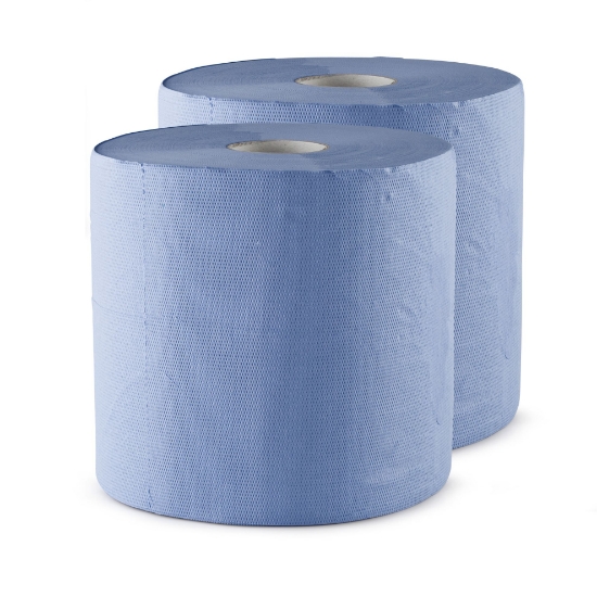 Immagine di BOBINA BLU IN PURA CELLULOSA 3 VELI 