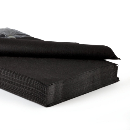 Immagine di TOVAGLIA TNT NERO mt.1x1