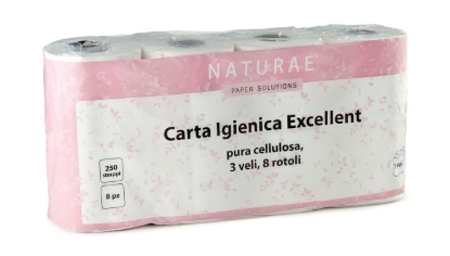 Immagine di CARTA IGIENICA EXCELLENT PURA CELLULOSA 3 VELI ECOLABEL