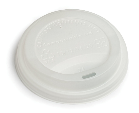 Immagine di COPERCHIO BIANCO BICCHIERE BIO ml.360 