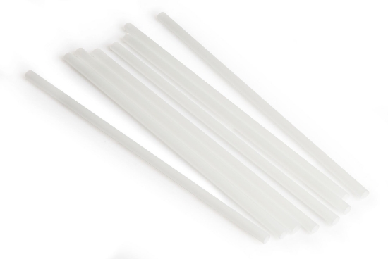 Immagine di CANNUCCIA TRASPARENTE IN PLA Ø0,6x20cm