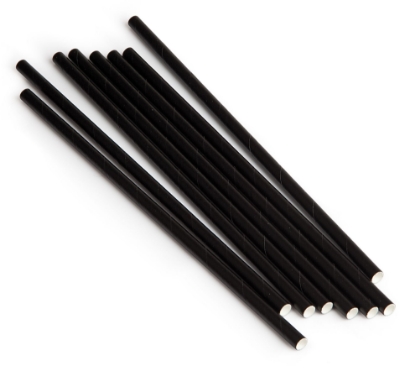 Immagine di CANNUCCIA CARTA NERA Ø0,6x19,7cm