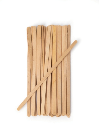 Immagine di PALETTA PER CAPPUCCINO IN LEGNO CERATO 178mm 