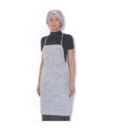 Immagine di GREMBIULE BIANCO IN TNT 82x100cm