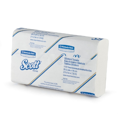 Immagine di 5856 ASCIUGAMANO SCOTT SLIMFOLD PIEGATO A Z 1 VELO