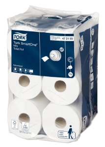 Immagine di 472193 TORK ROTOLO CARTA IGIENICA SMARTONE MINI ECOLABEL