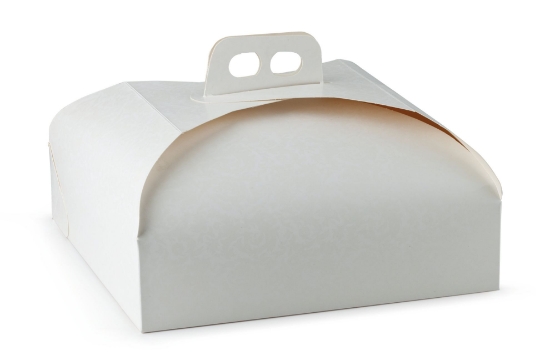 Immagine di SCATOLA TORTA BIANCO RAMAGE Ø38cm