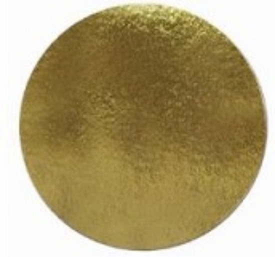 Immagine di DISCHI DI CARTONE ORO/NERO Ø30cm