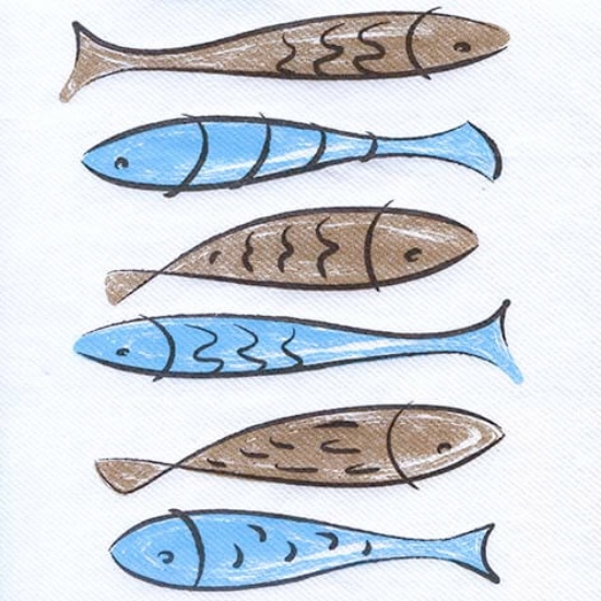 Immagine di TOVAGLIOLI MONOUSO ALICI AZZURRI 40x40cm