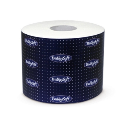 Immagine di 66680 CARTA IGIENICA BULKYSOFT EXCELLENCE BLU FASCETTATA PURA CELLULOSA 2 VELI ECOLABEL