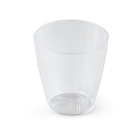 Immagine di 6024 COPPETTA PUNTO TRASPARENTE PS 60cc