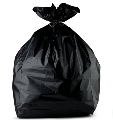 Immagine di SACCHI NU NERI PE 230lt 70my 147gr 95x120cm