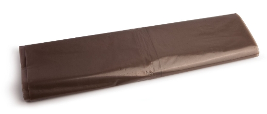 Immagine di SACCHI NU MARRONI LDPE 140lt 35my 60gr 82x110cm   
