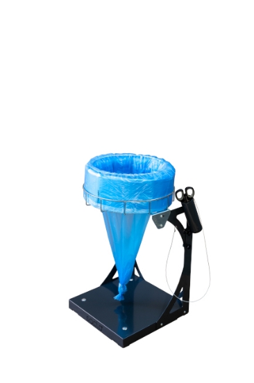 Immagine di PATTUMIERA RIFIUTI ROLLER MINI IN ACCIAIO Ø37cm