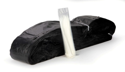 Immagine di SACCO NERO POLIETILENE A 3 STRATI Ø37cmx110mt