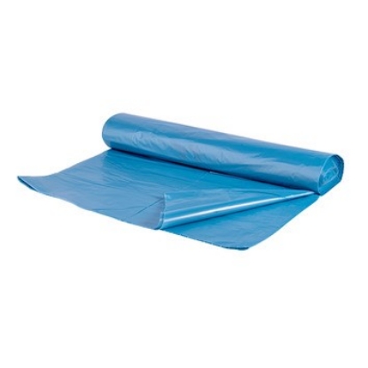 Immagine di SACCHI AZZURRI TRASPARENTE HDPE 110lt 12my 18gr 70x110 cm
