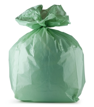 Immagine di SACCHI NU VERDI LDPE 160lt 35my 60gr 82x110cm