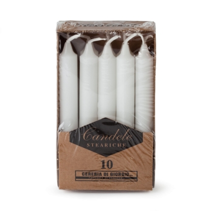 Immagine di CANDELA NEUTRA STEARICA 16cm