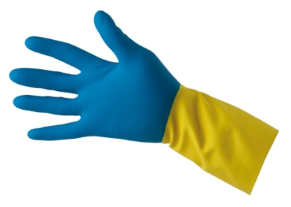 Immagine di GUANTO BICOLORE FELPATO mis. 6/6^  