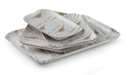 Immagine di VASSOIO CARTONE ACC. PERLA N.3 IT 16x23cm