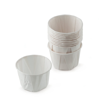 Immagine di COPPETTA DA COTTURA BIANCA ml.60  