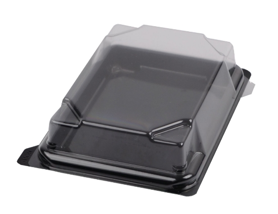 Immagine di SCATOLA SUSHI CON COPERCHIO 13,6x10,2x3,5cm