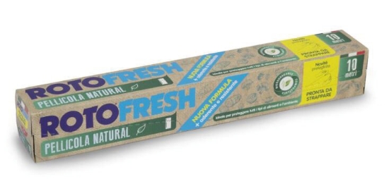 Immagine di ROTOLO PELLICOLA COMPOSTABILE IN ASTUCCIO 150mt