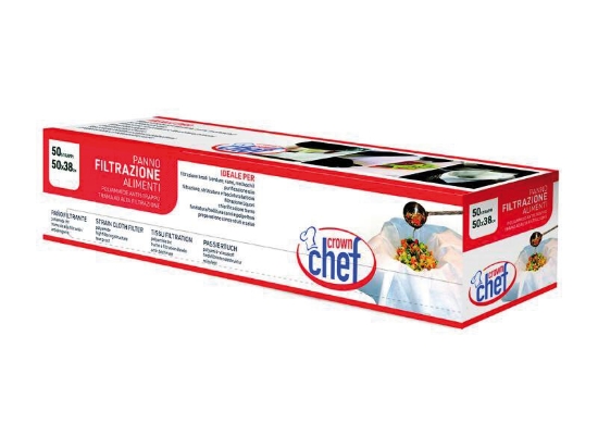 Immagine di ROTOLO PANNO FILTRAZIONE IN ASTUCCIO 50 STRAPPI 