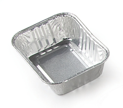 Immagine di 109- CONTENITORE ALLUMINIO BORDO A G 12,5x10x3,4cm ½ PORZ