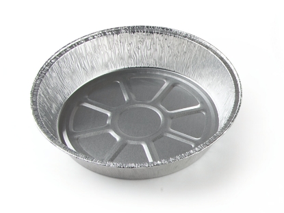 Immagine di 507-T52G - CONTENITORE ALLUMINIO BORDO A G Ø21x4cm 8 PORZ 