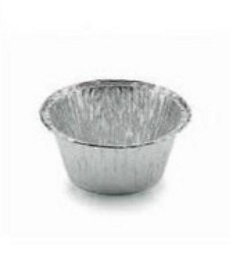 Immagine di CONTENITORE ALLUMINIO BORDO A G Ø7x4,1cm 1 PORZ