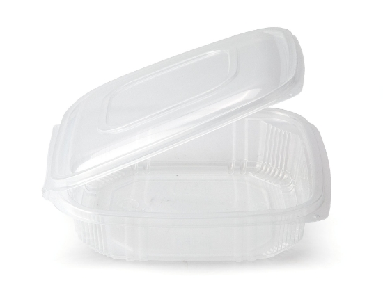 Immagine di VASCHETTA ERMETICA BASSA IN PP PER MICROONDE 750cc 