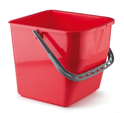Immagine di SECCHIO PLASTICA ROSSO lt.25 PER L/25 E L/50