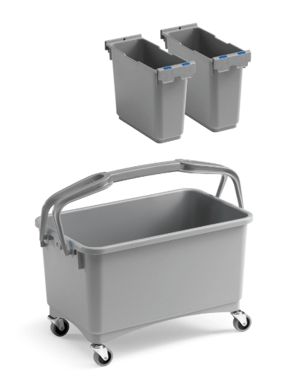 Immagine di SECCHIO EROY CON RUOTE lt.28