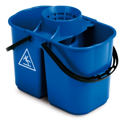 Immagine di SECCHIO DOPPIO FOX BLU lt.8+6