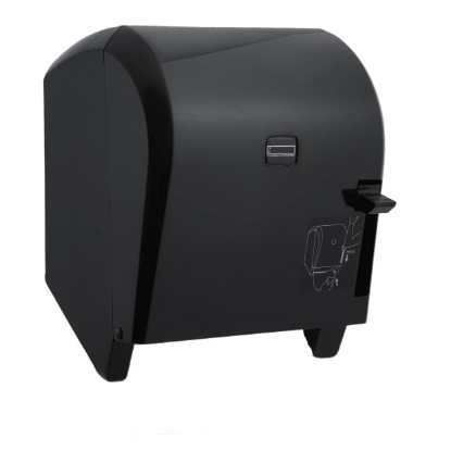 Immagine di K8B DISPENSER NERO ASCIUGAMANI A ROTOLO CON LEVA