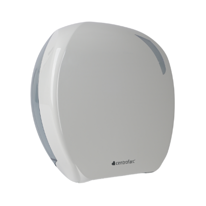 Immagine di DISPENSER BIANCO CARTA IGIENICA MINI JUMBO