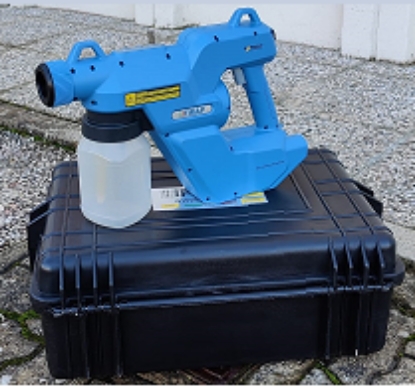 Immagine di E-SPRAY PISTOLA ELETTROSTATICA A BATTERIA USATA XXX4067