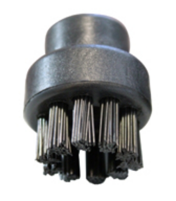 Immagine di SPAZZOLINO D.28 NERO IN SETOLA NERA L.10mm EVO BLU DET -  120716