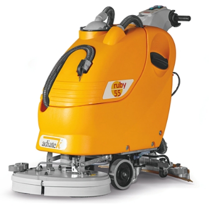 Immagine di LAVASCIUGA PAVIMENTI A BATTERIA MOD. RUBY 55T solo corpo macchina - ADK005