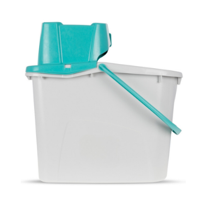 Immagine di SECCHIO UNI JUNIOR CON MANIGLIA E STRIZZATORE VERDE lt.14