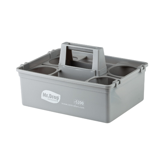 Immagine di CASSETTA PORTAOGGETTI CON PORTABOTTIGLIE