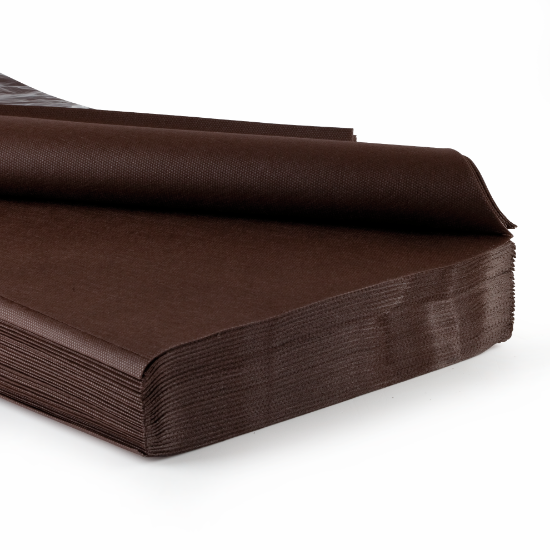 Immagine di TOVAGLIA TNT MARRONE mt.1,4x1,4