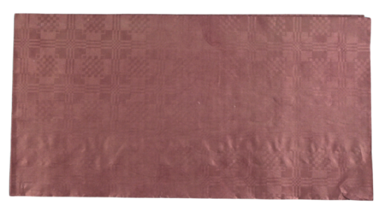 Immagine di TOVAGLIA DAMA POLITENATA MARRONE mt1x1